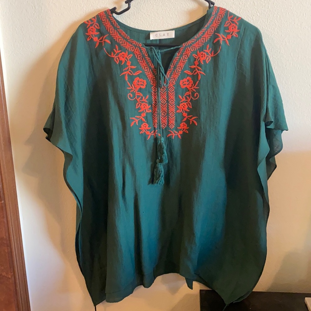 Cute Oversized Clay Shirt